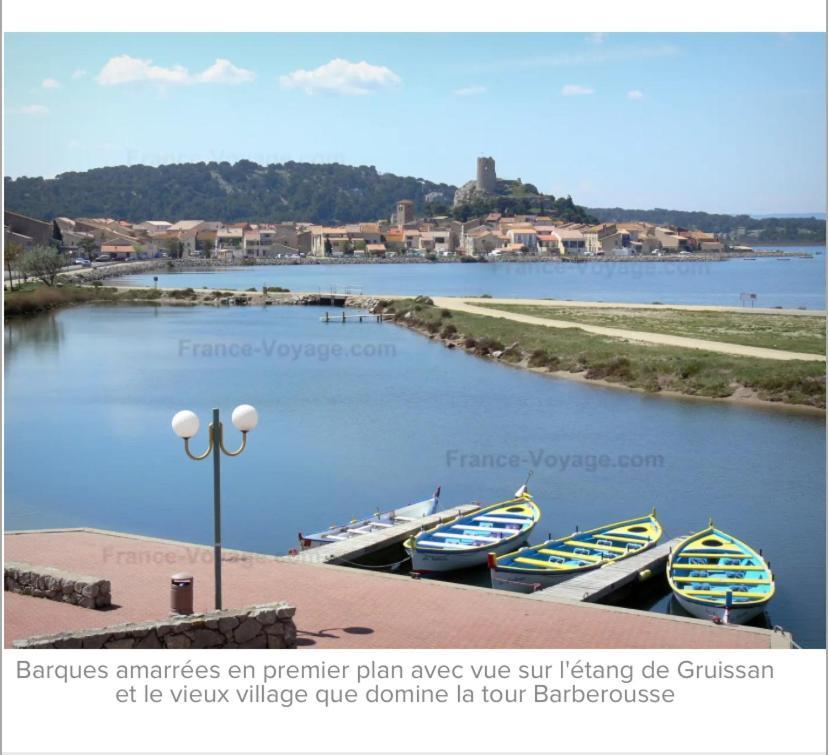L Appart D Ange 1 Idealement Situe 37M2 Entre Port Et Village Грюїссан Екстер'єр фото
